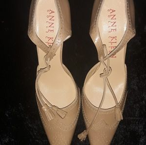 Anne Klein collection leather heels